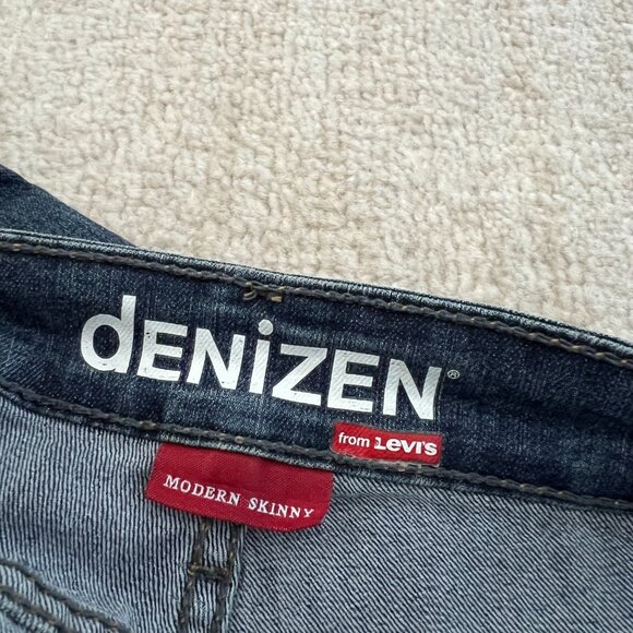 Levi’s Denizen Modern Skinny Blue Jeans 4 Short - Picture 9 of 11